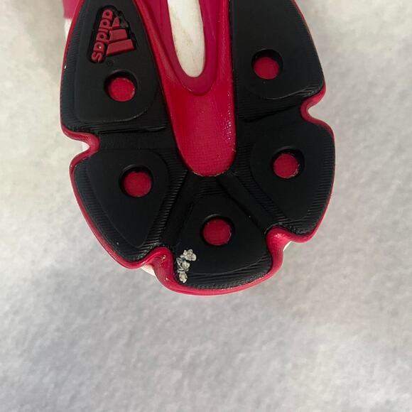 Adidas Trainers ART U42438 White w/ Pink stripe Women Size 8.5 - Picture 6 of 8